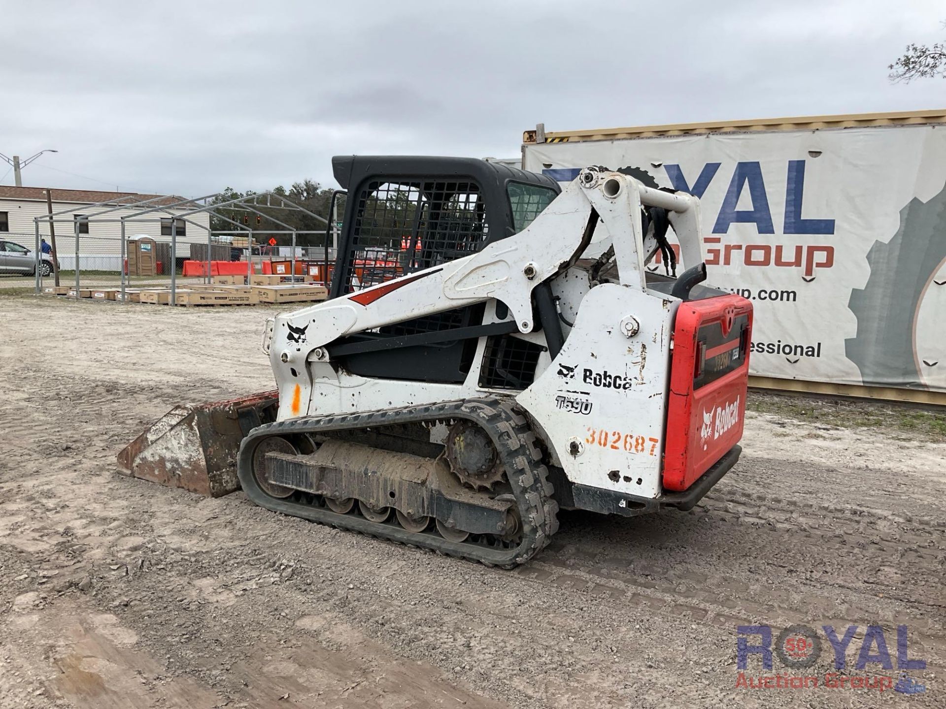 2018 Bobcat T590 Compact Track Loader Skid Steer - Image 4 of 16