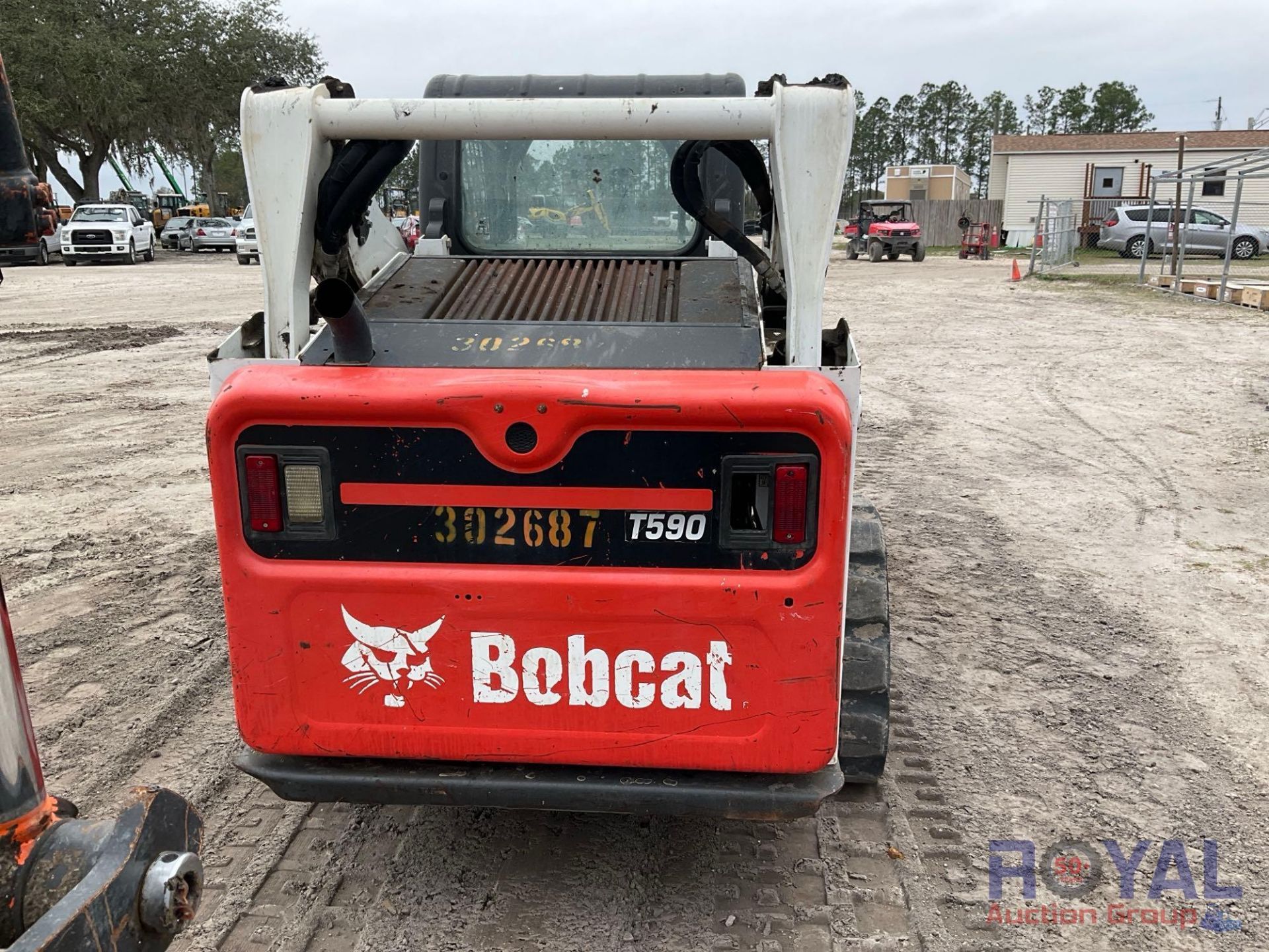 2018 Bobcat T590 Compact Track Loader Skid Steer - Image 15 of 16