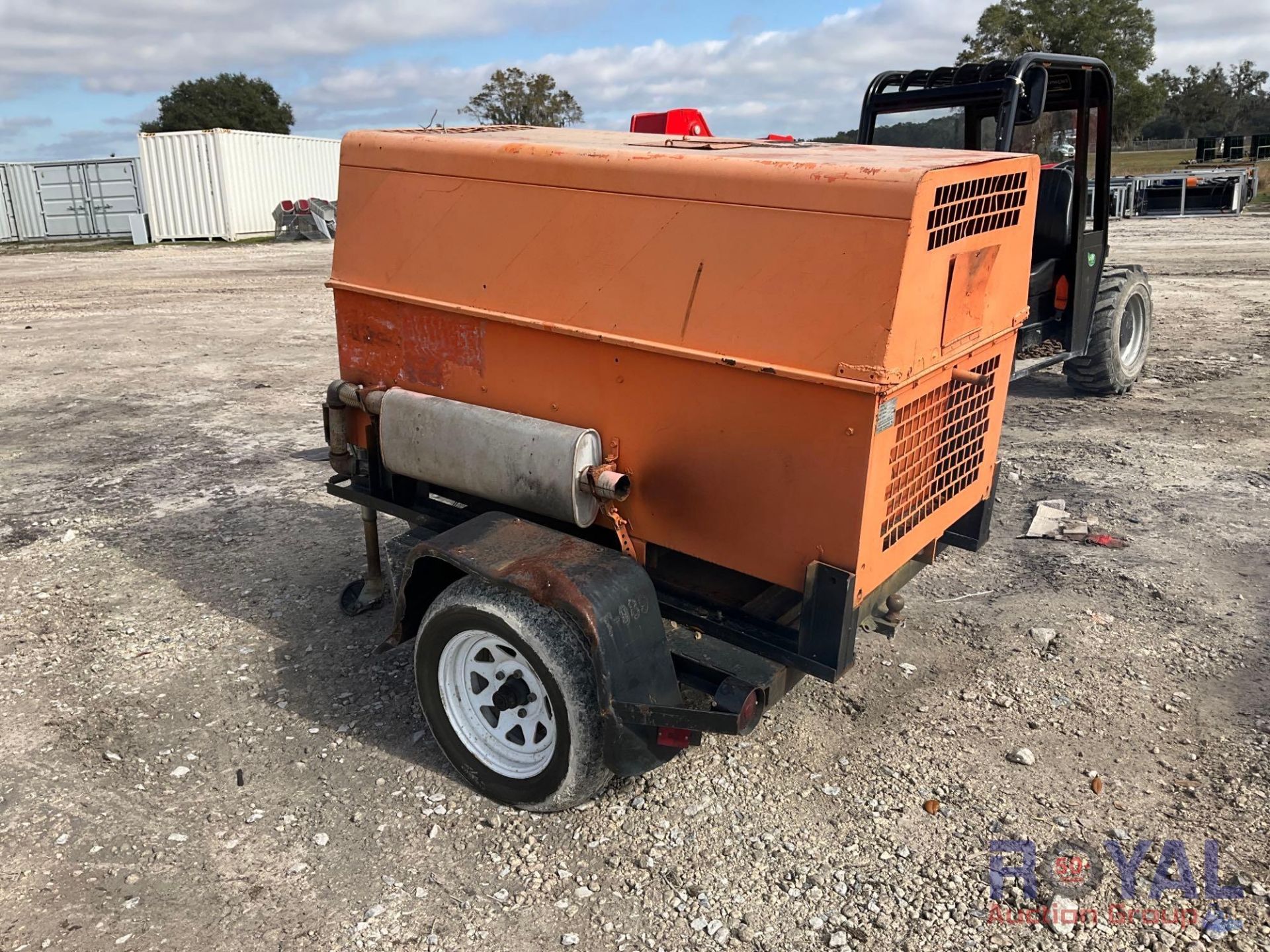 Sullivan D100Q Air Compressor S/A Towable Trailer - Image 2 of 9