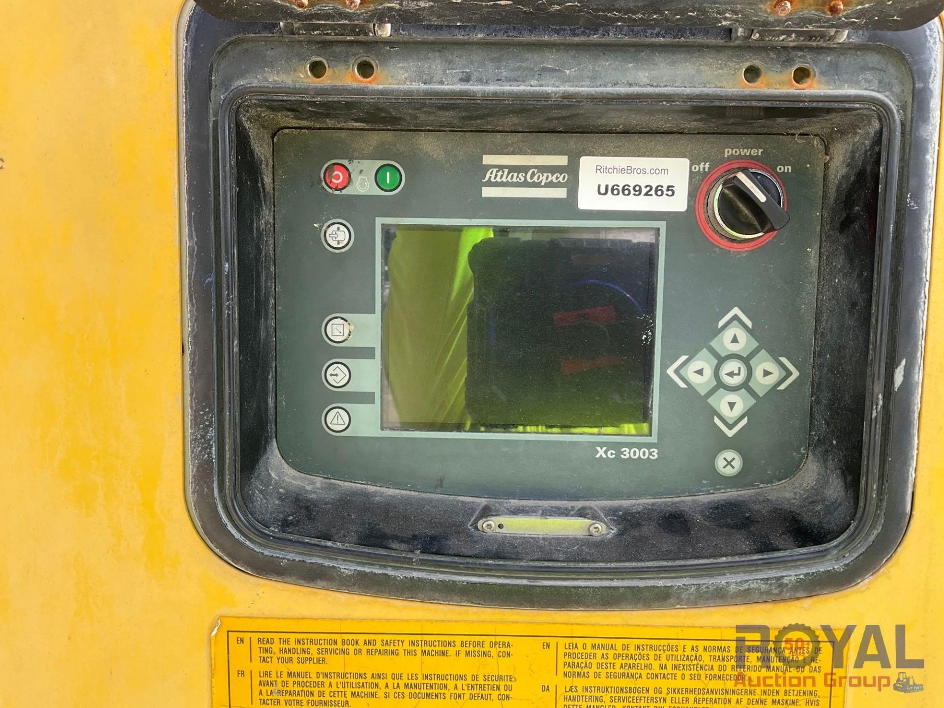 2012 Atlas Copco 1600 CFM Air Compressor - Image 13 of 18