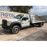 2015 Ford F-550 18FT Flatbed Truck