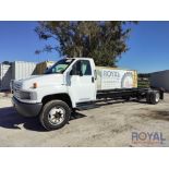 2005 GMC C5500 Cab And 24ft Chassis Truck