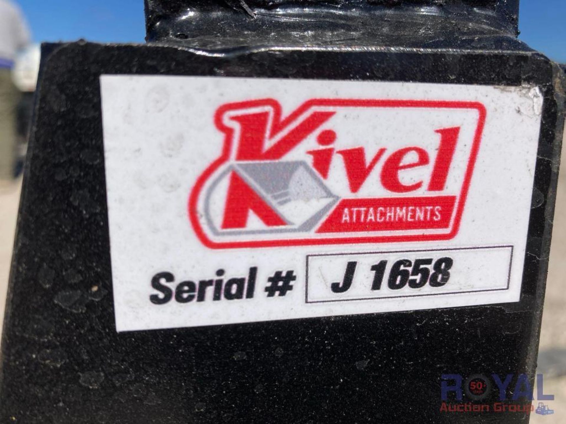 2023 Kivel 4200lbs 48in Fork Skid Steer Attachments - Image 6 of 6