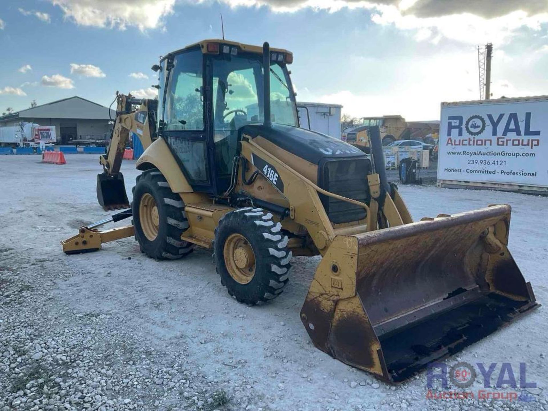 2008 Caterpillar 416E Extendahoe Backhoe Loader - Image 2 of 36