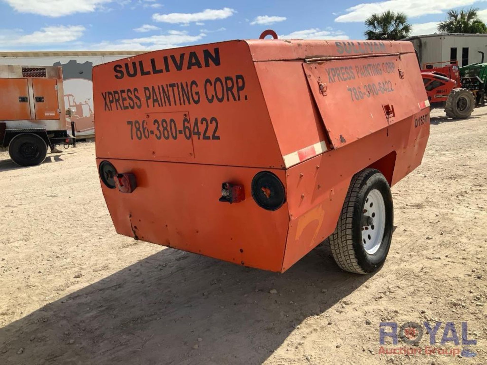 Sullivan D185QJD5 S/A Towable Air Compressor - Image 3 of 12