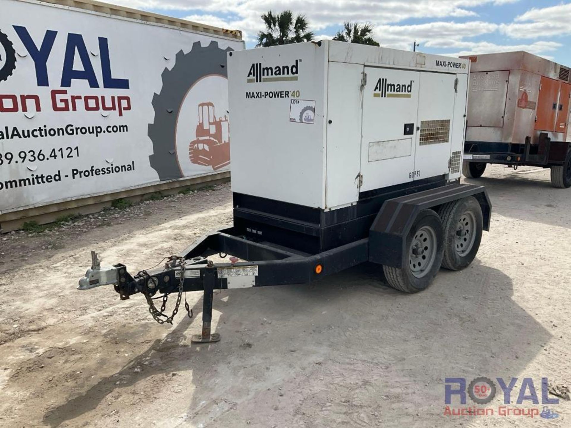 Allmand Maxi Power MP40-8B1 T/A Towable Generator