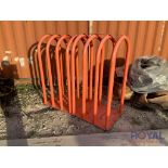 Two Truck Tire Inflation Cages