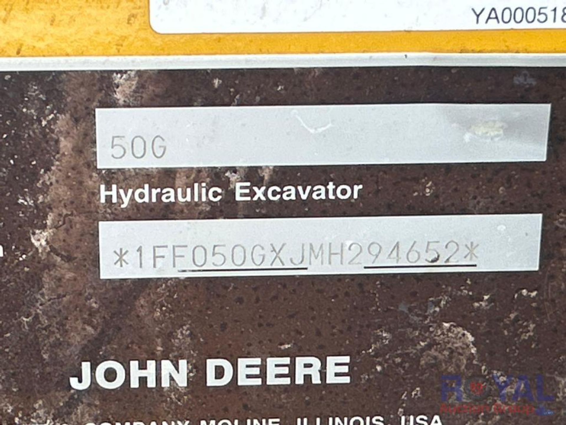 2021 John Deere 50G Mini Excavator - Image 5 of 33