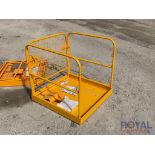 Forklift Collapsible Safety Cage Man Basket