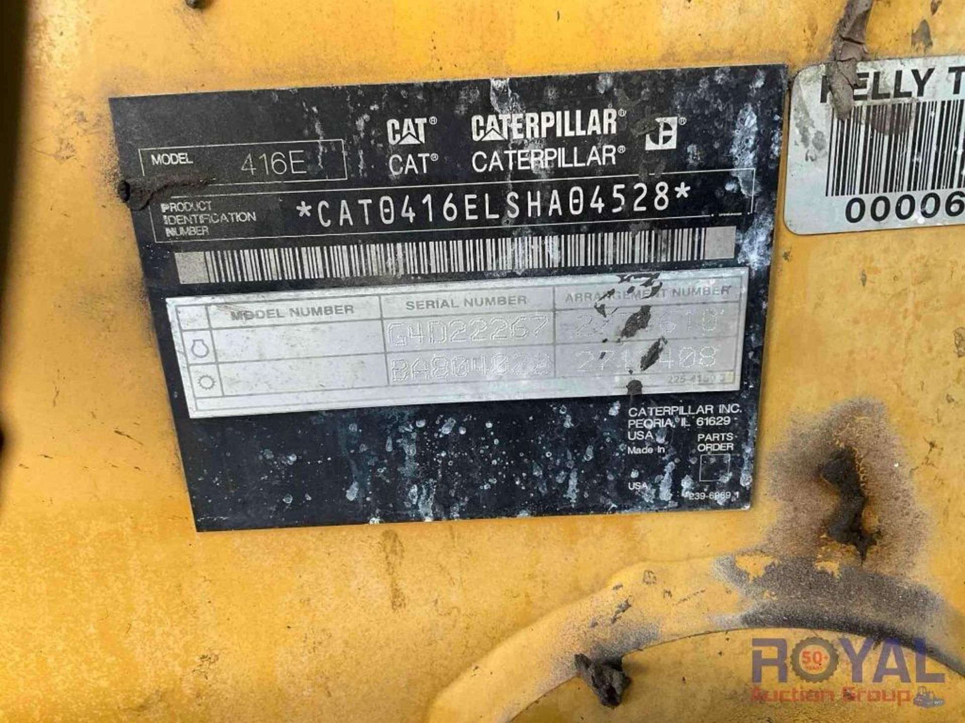 2008 Caterpillar 416E Extendahoe Backhoe Loader - Image 5 of 36