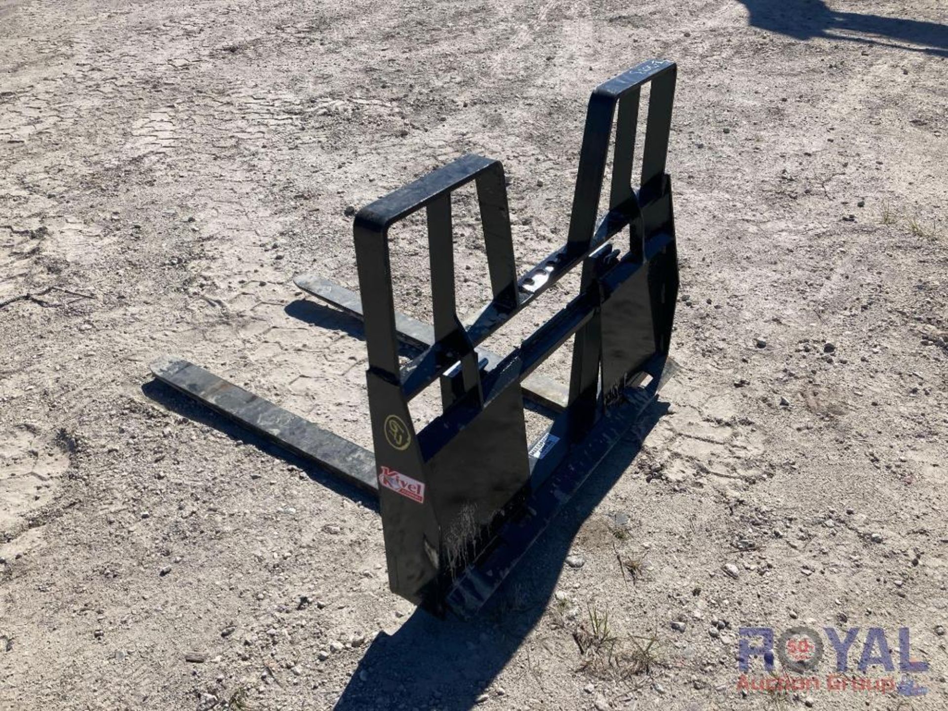 2023 Kivel 4200lbs 48in Fork Skid Steer Attachments - Image 3 of 6