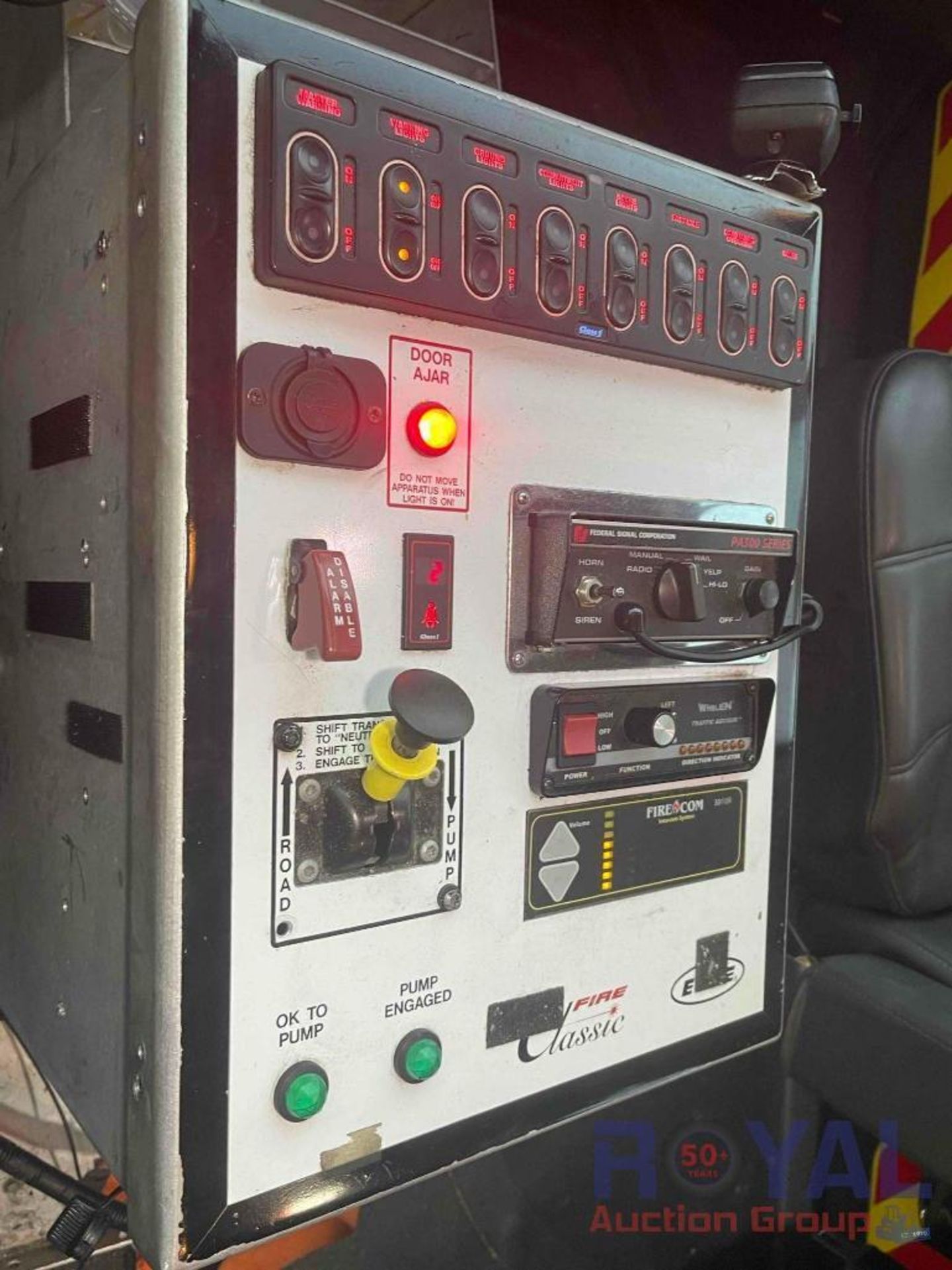 2011 International Workstar 7400 4x4 Fire Apparatus 700 Gallon Pumper Fire Truck - Image 18 of 42