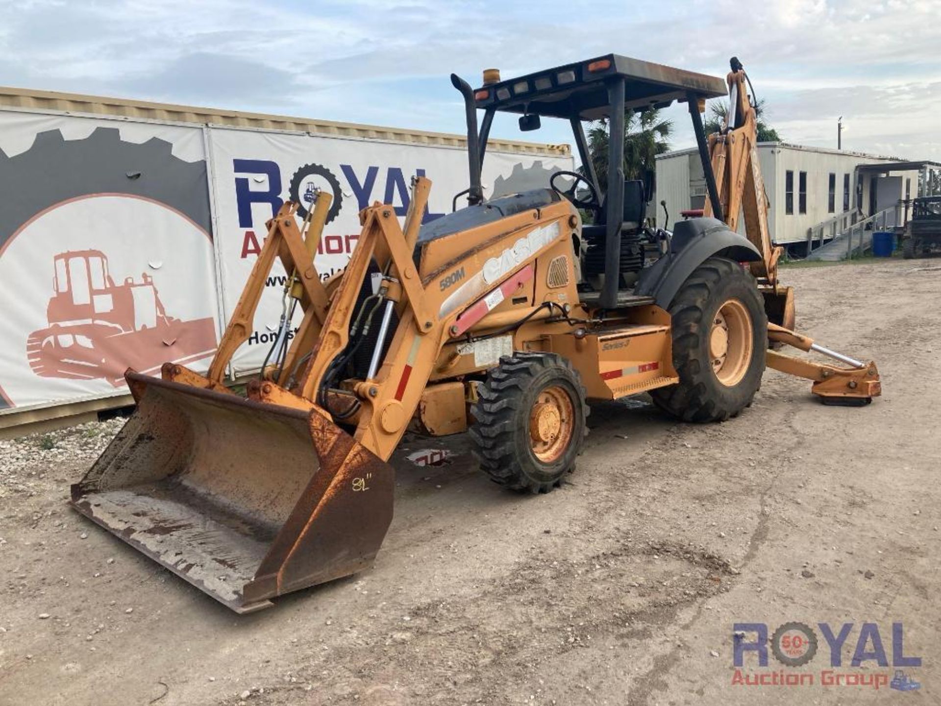 2009 Case 580M series 3 4x4 Extendahoe Loader Backhoe