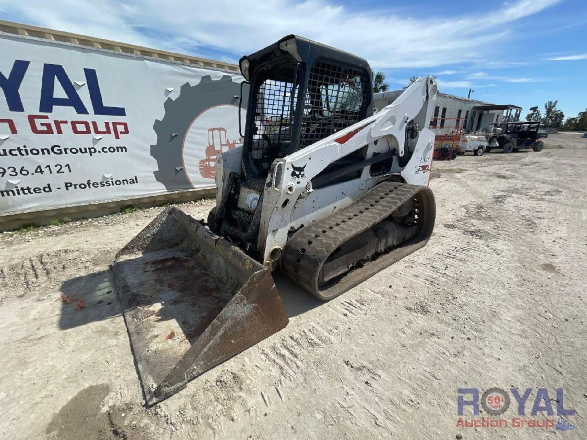 2018 Bobcat T740 Compact Track Loader Skid Steer