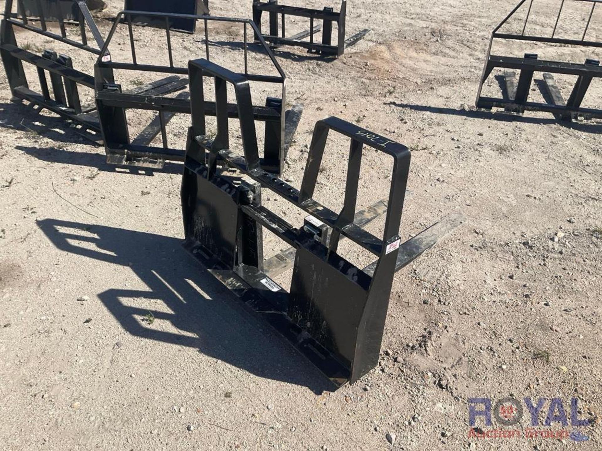 2023 Kivel 4200lbs 48in Fork Skid Steer Attachments - Image 3 of 5