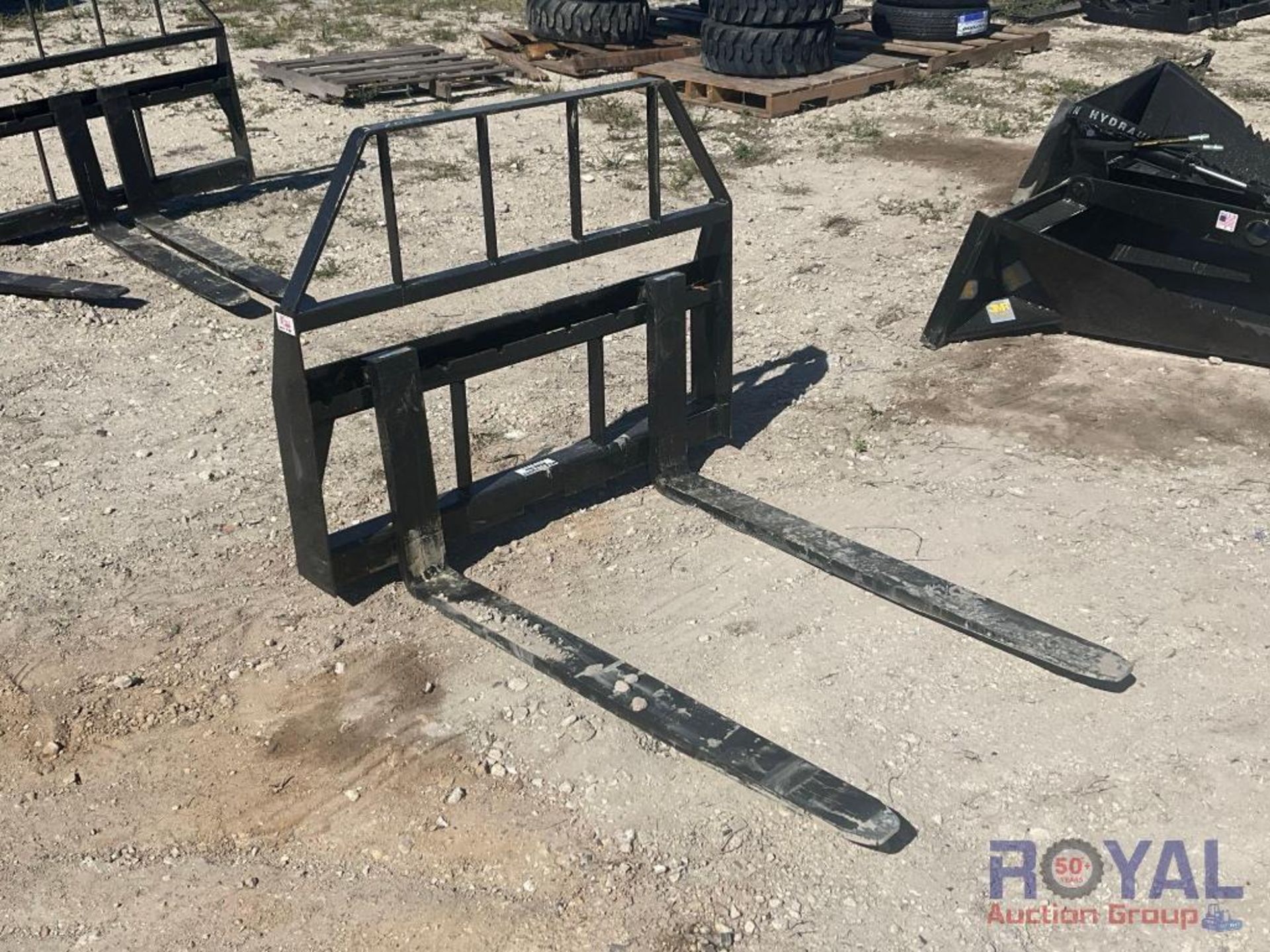 2023 Kivel 3500lbs 48in Fork Skid Steer Attachment - Image 4 of 6