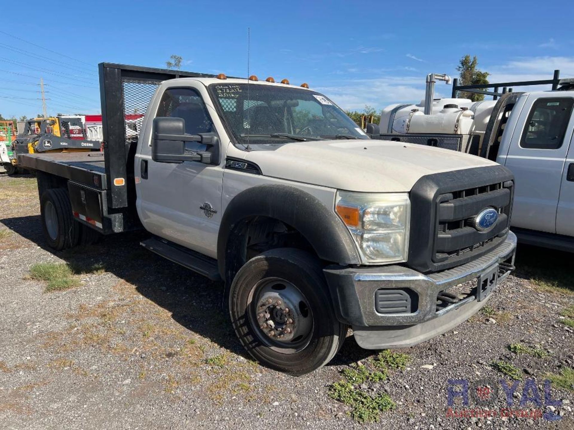 2012 Ford F550 Super Duty 4x4 Flatbed Truck. - Image 2 of 30