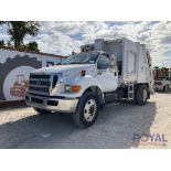 2011 Ford F750 Pak-Mor Rear Loader Garbage Truck