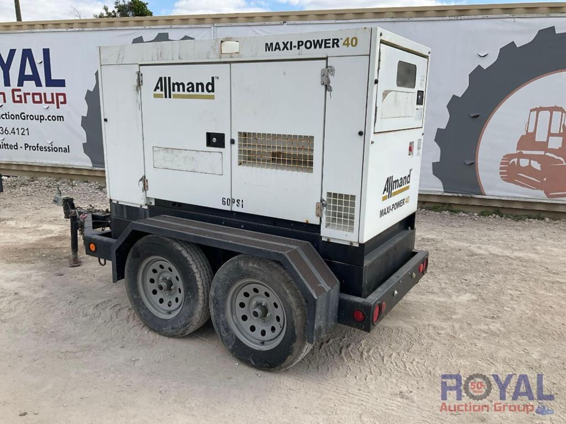 Allmand Maxi Power MP40-8B1 T/A Towable Generator - Image 4 of 13