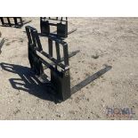 2023 Kivel 4200lbs 48in Fork Skid Steer Attachment