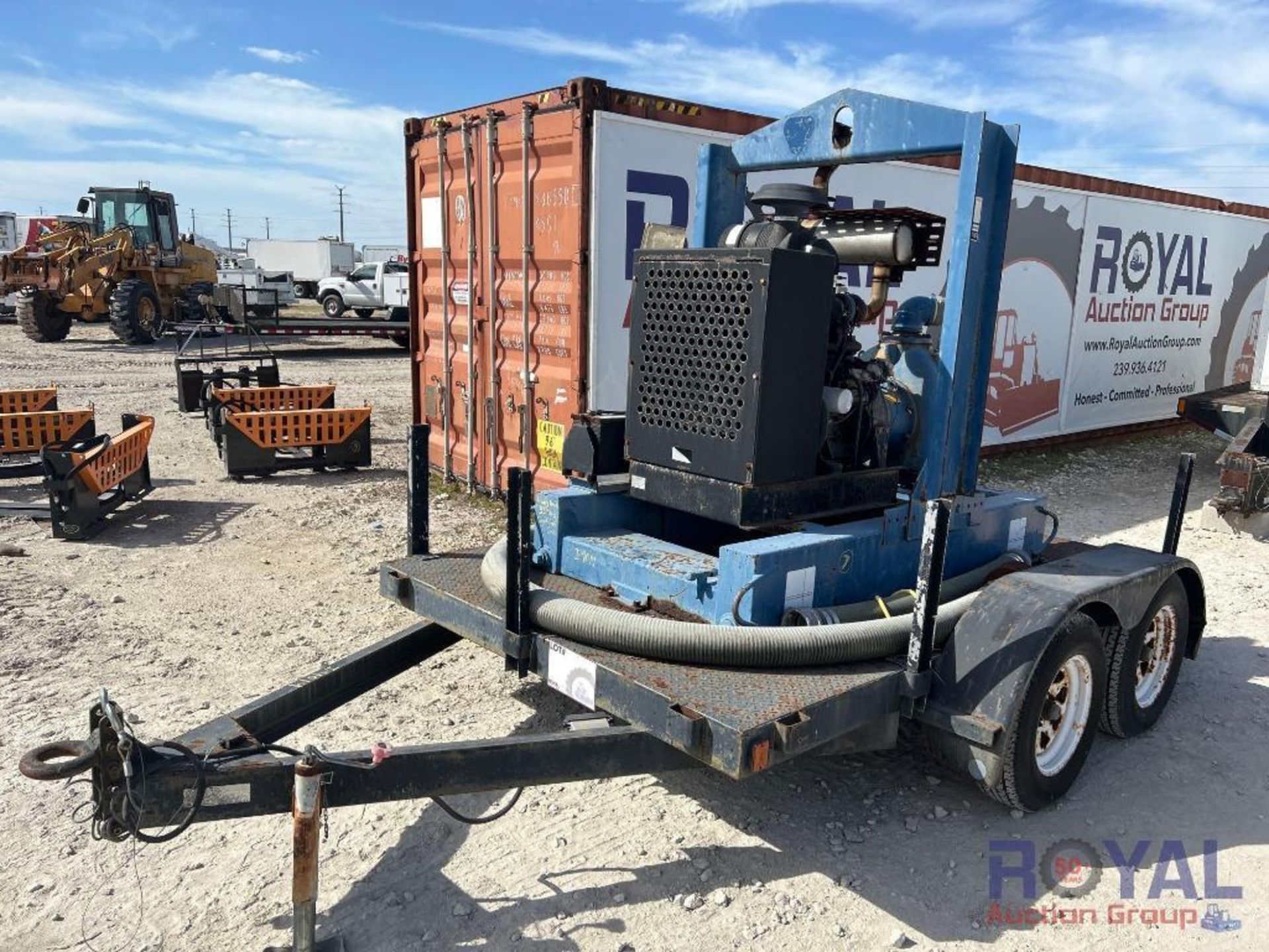 2007 Gorman Rupp T/A Towable Self Priming Centrifugal Pump