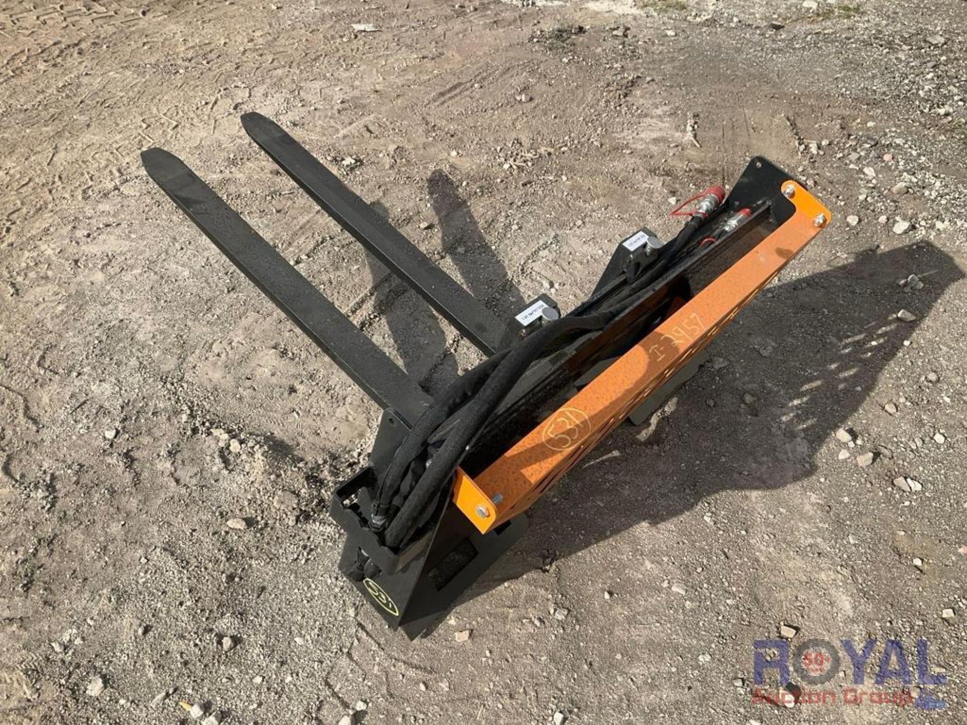 2023 48in Hydraulic Fork Skid Steer Attachment - Image 3 of 5