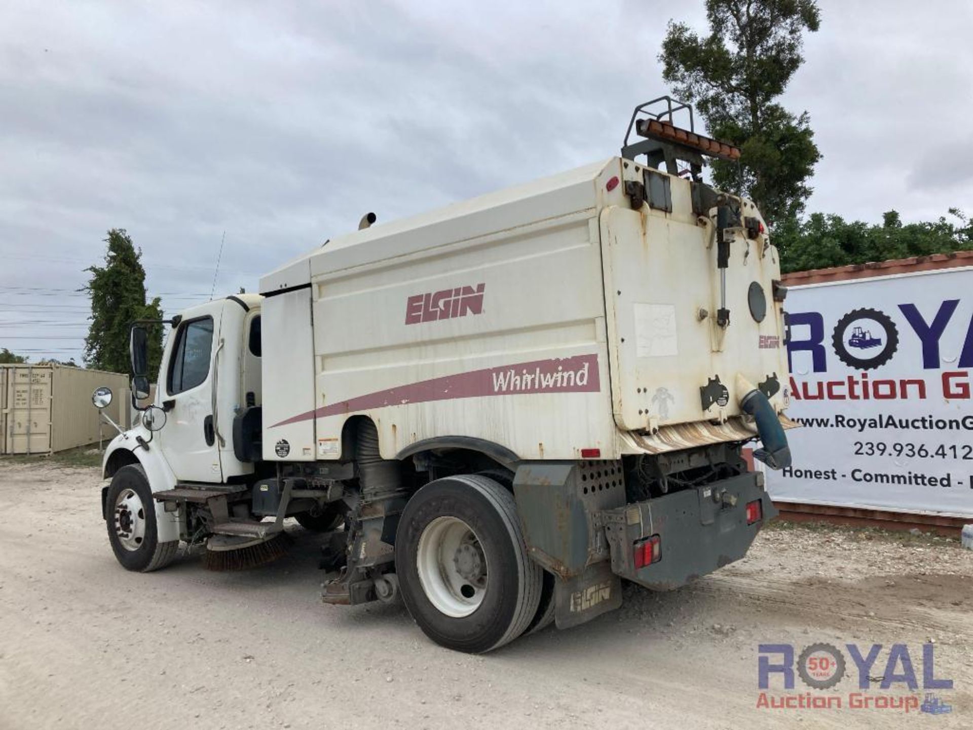 2015 Freightliner M2 106 Elgin MV Street Sweeper Truck - Image 49 of 49