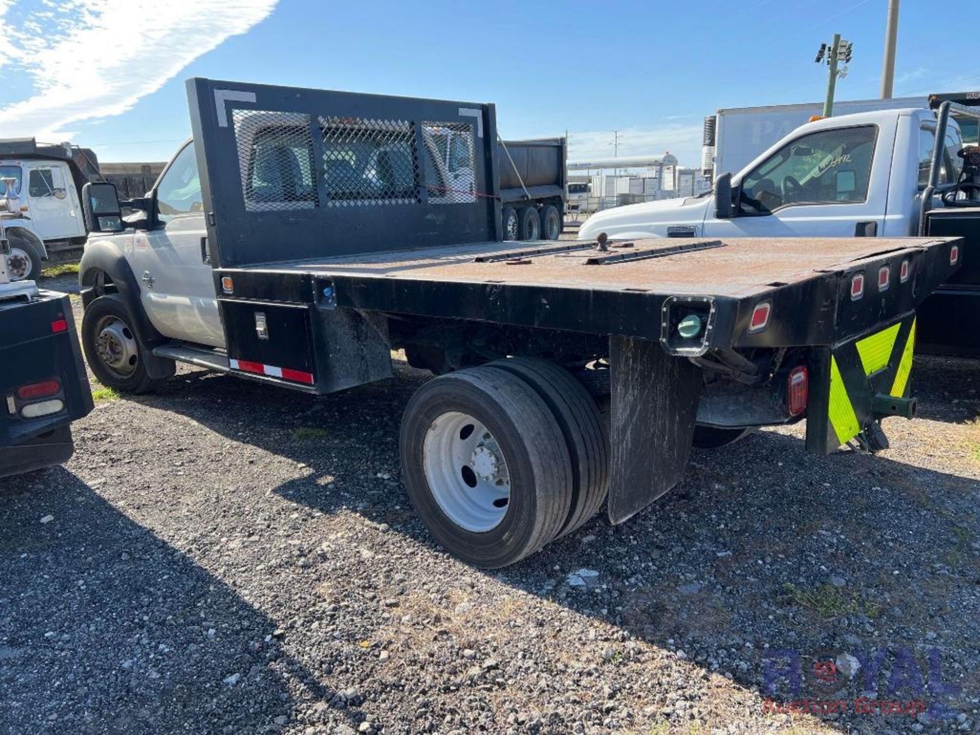 2012 Ford F550 Super Duty 4x4 Flatbed Truck. - Image 4 of 30