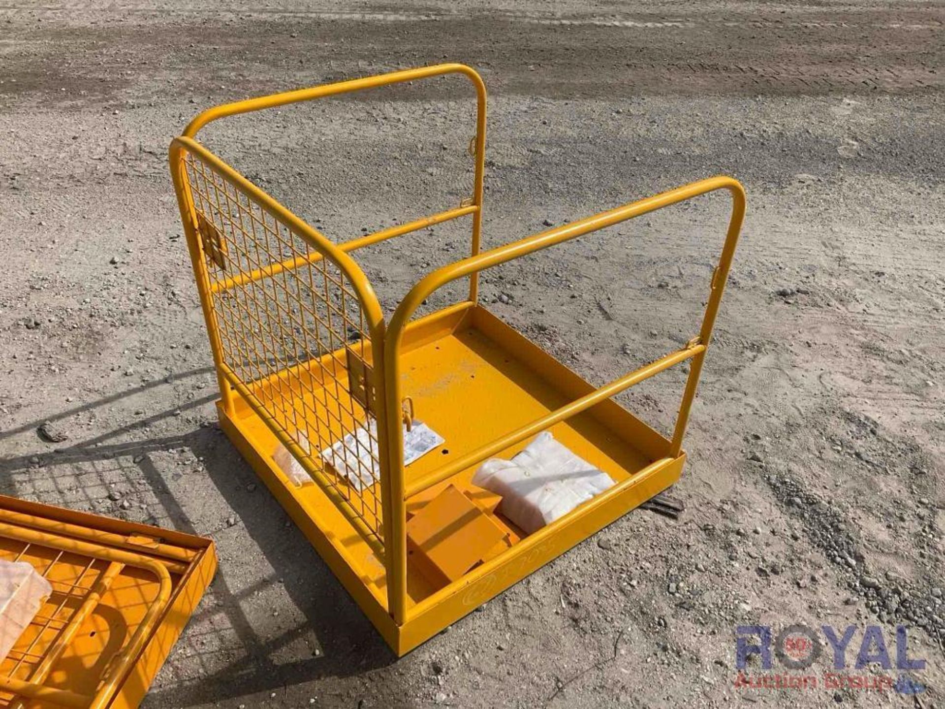 Forklift Collapsible Safety Cage Man Basket - Image 2 of 6