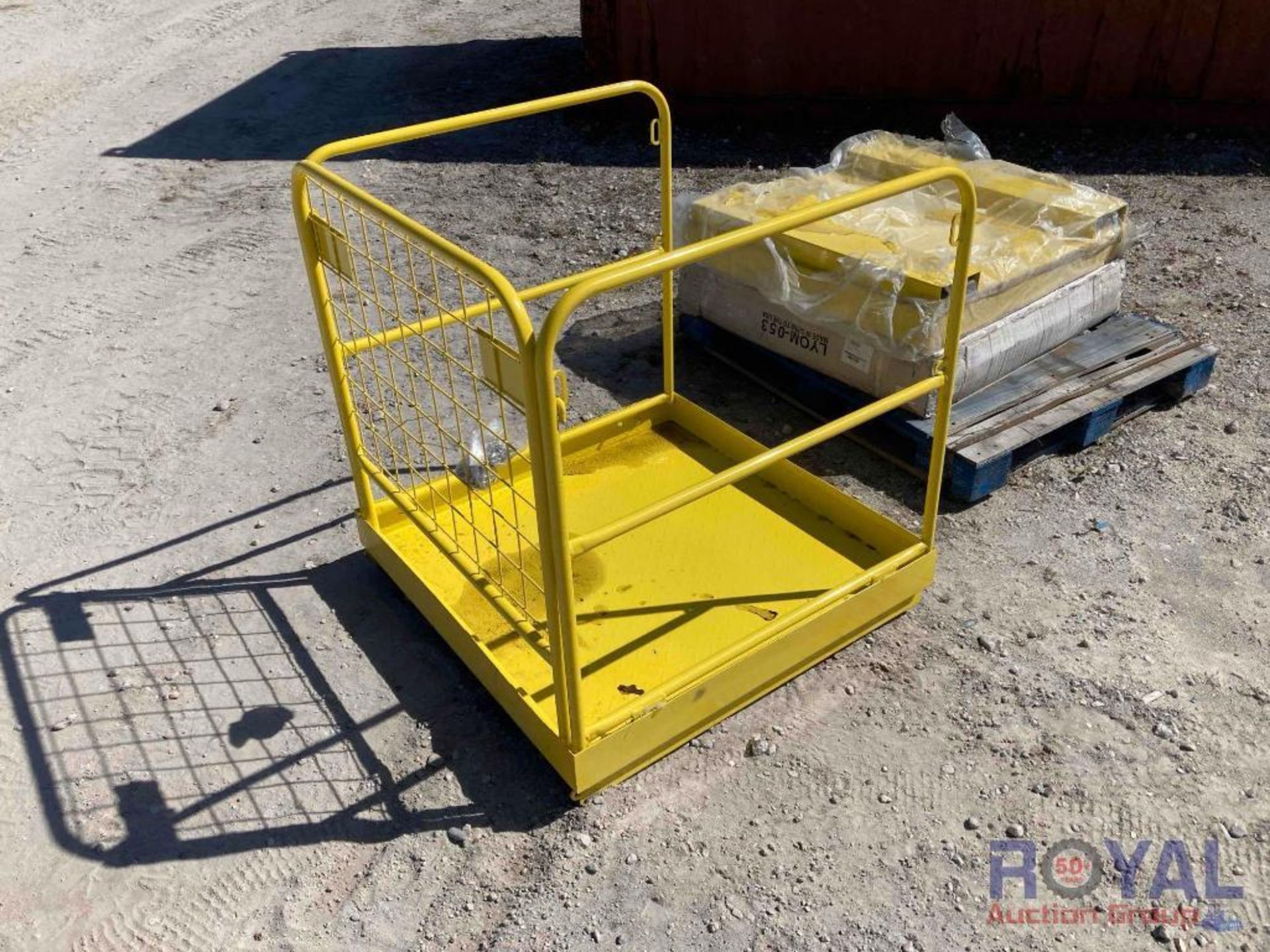 Forklift Collapsible Safety Cage Man Basket - Image 3 of 4