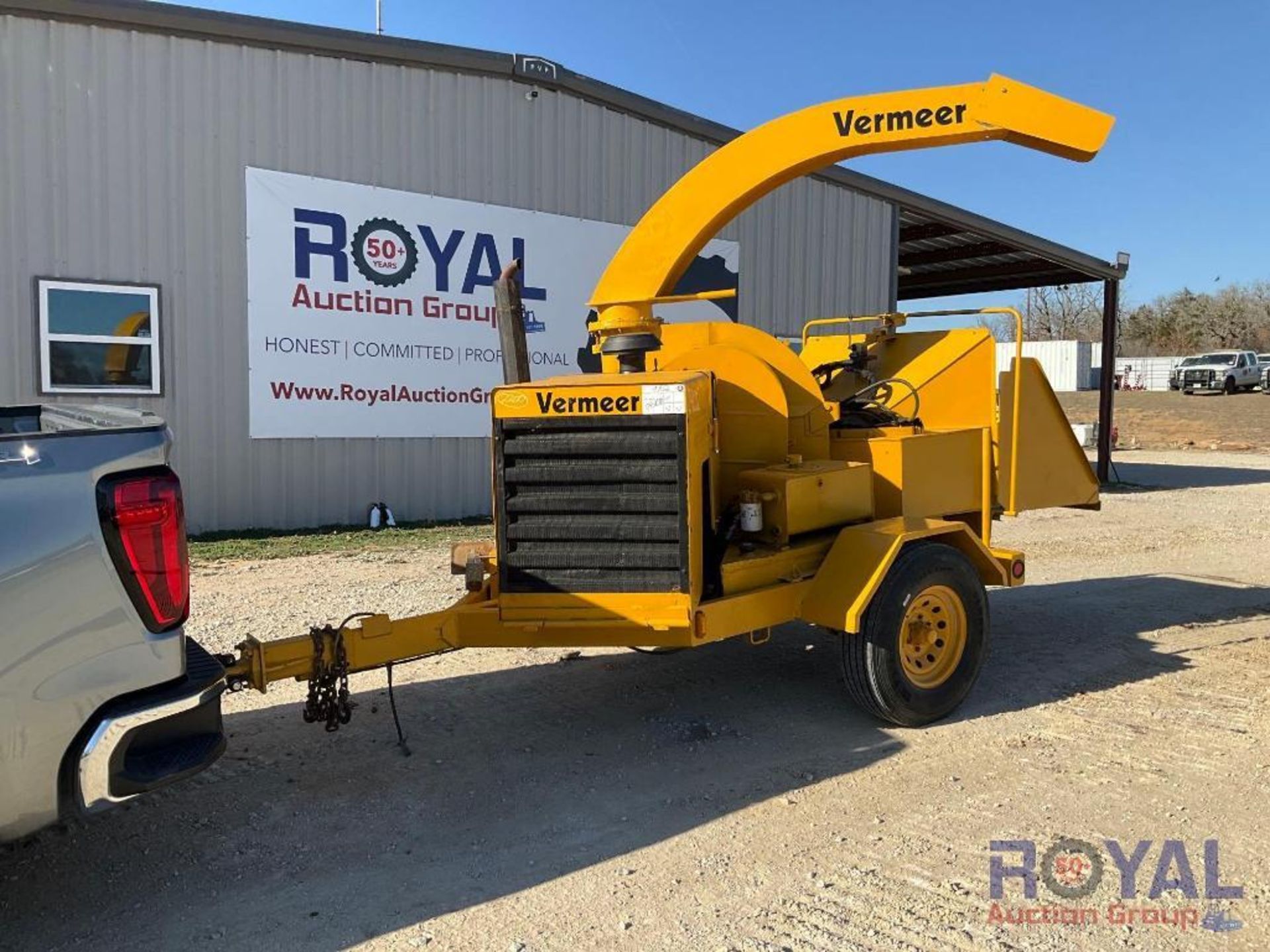 1995 Vermeer BC1230 S/A Towable Wood Chipper