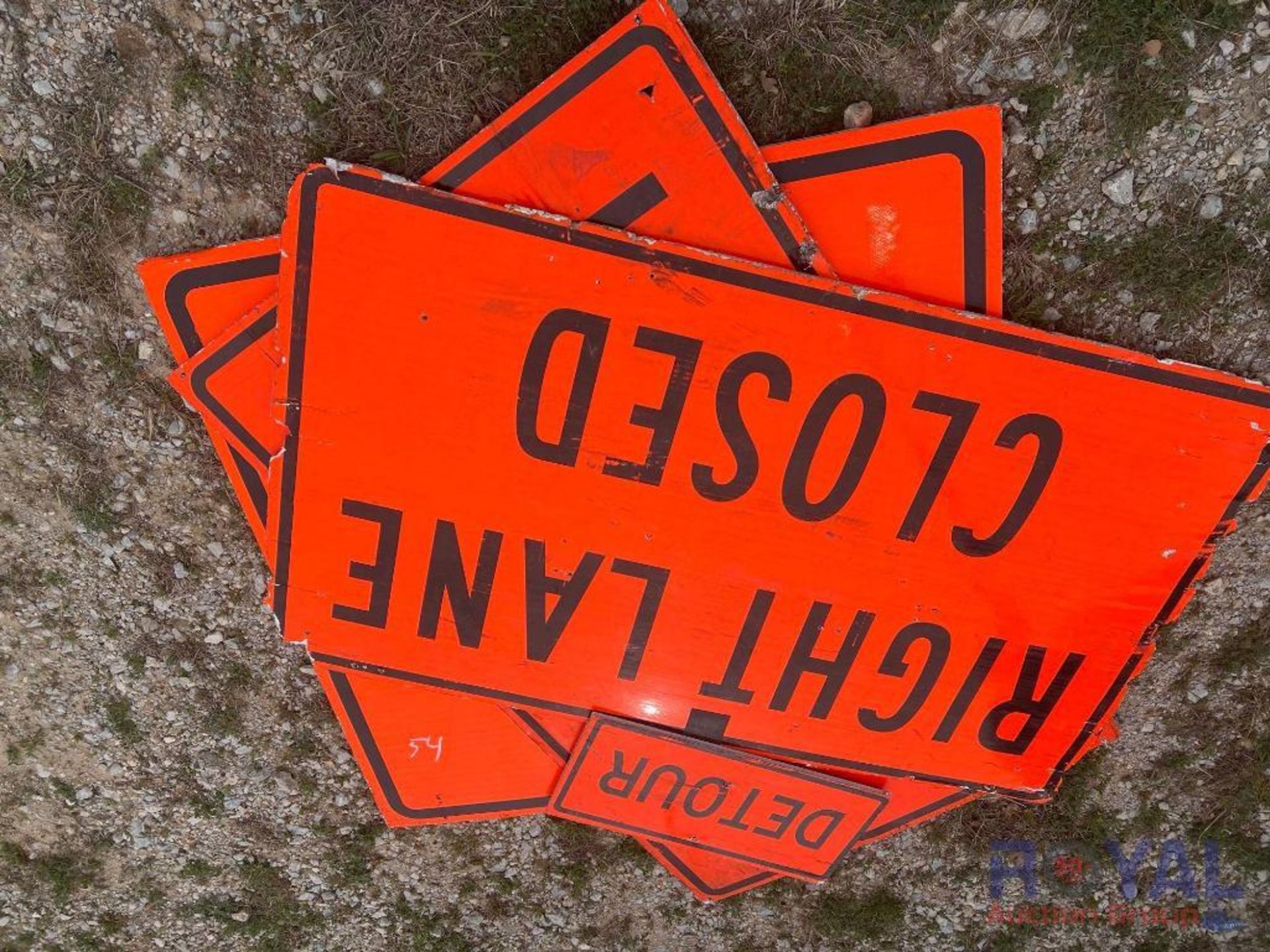 Road Work Signs