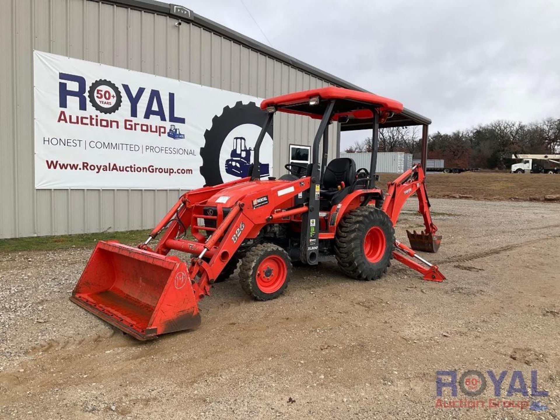 2020 Kubota B26 4x4 Tractor Backhoe Loader