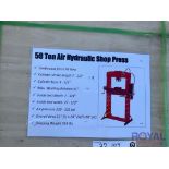 50 Ton Air Hydraulic Shop Press
