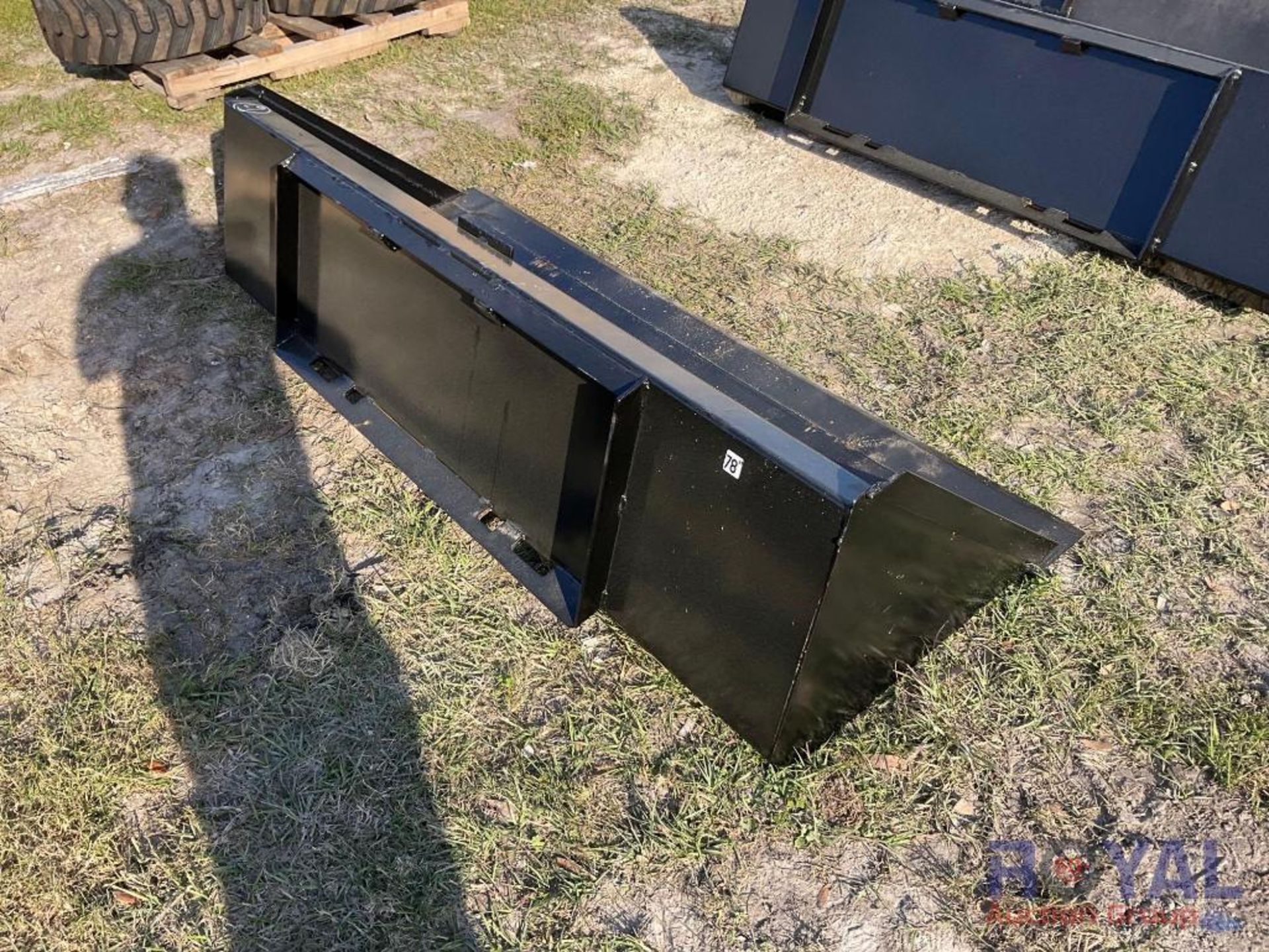 2024 78in Skid Steer Bucket Attachment - Image 2 of 5
