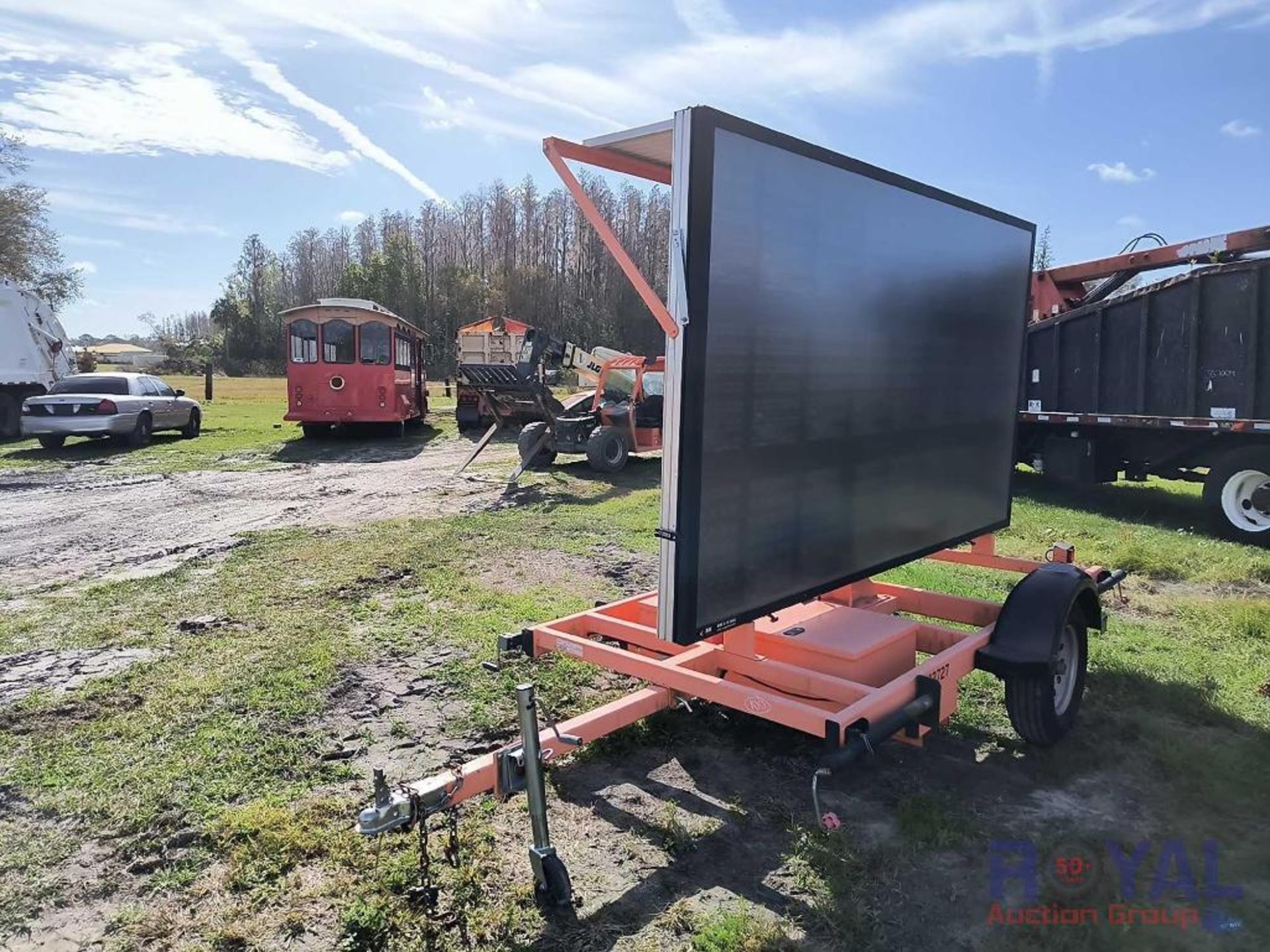 2018 K-K Solar Towable Message Board