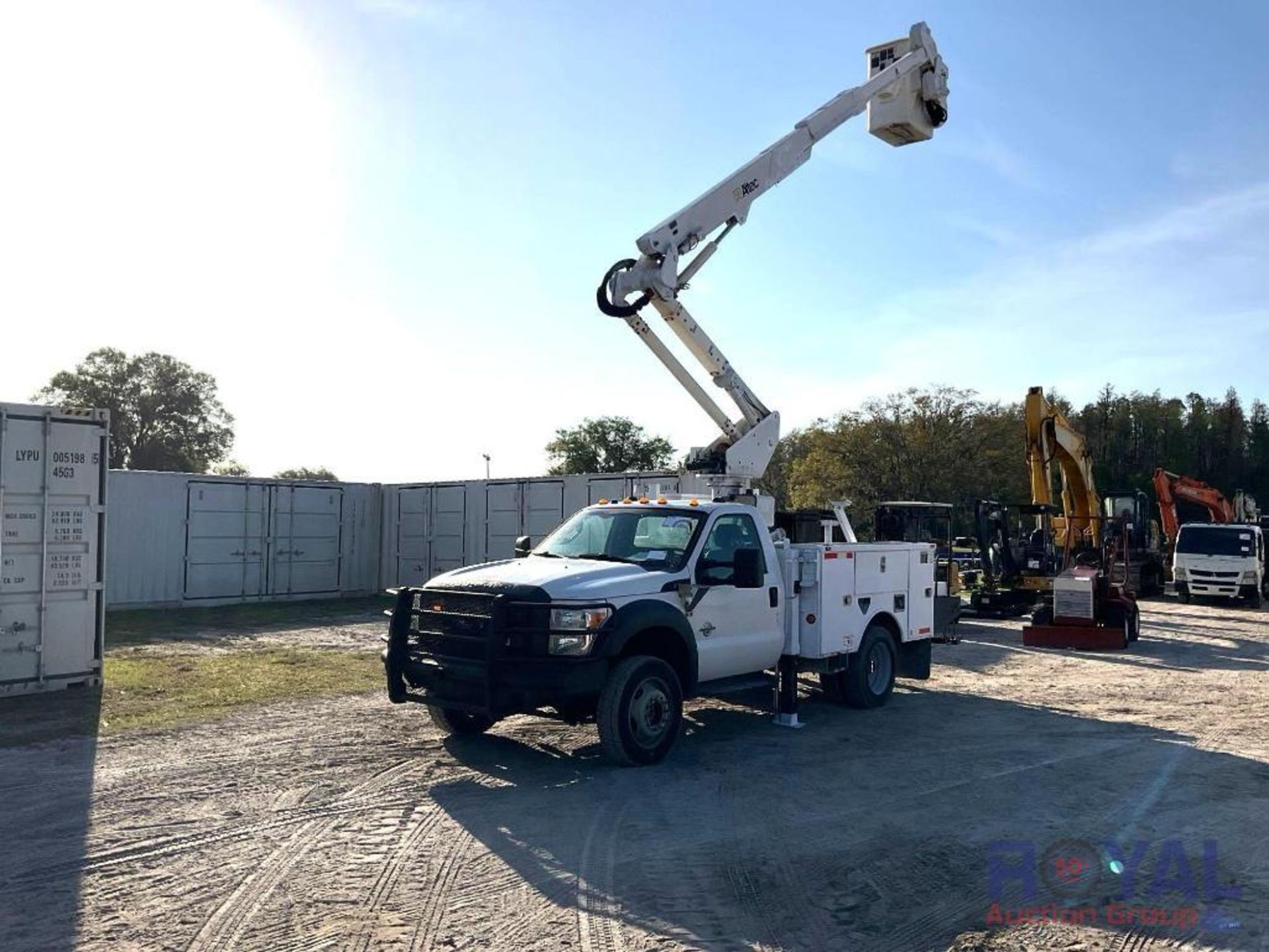 2012 Ford F550 4x4 Bucket Truck