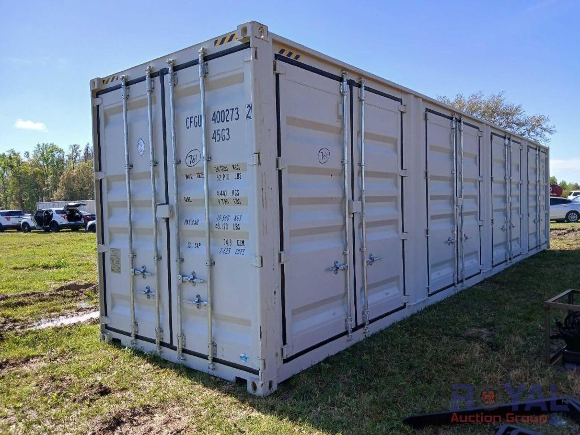 One Run 40ft Shipping Container - Image 5 of 10
