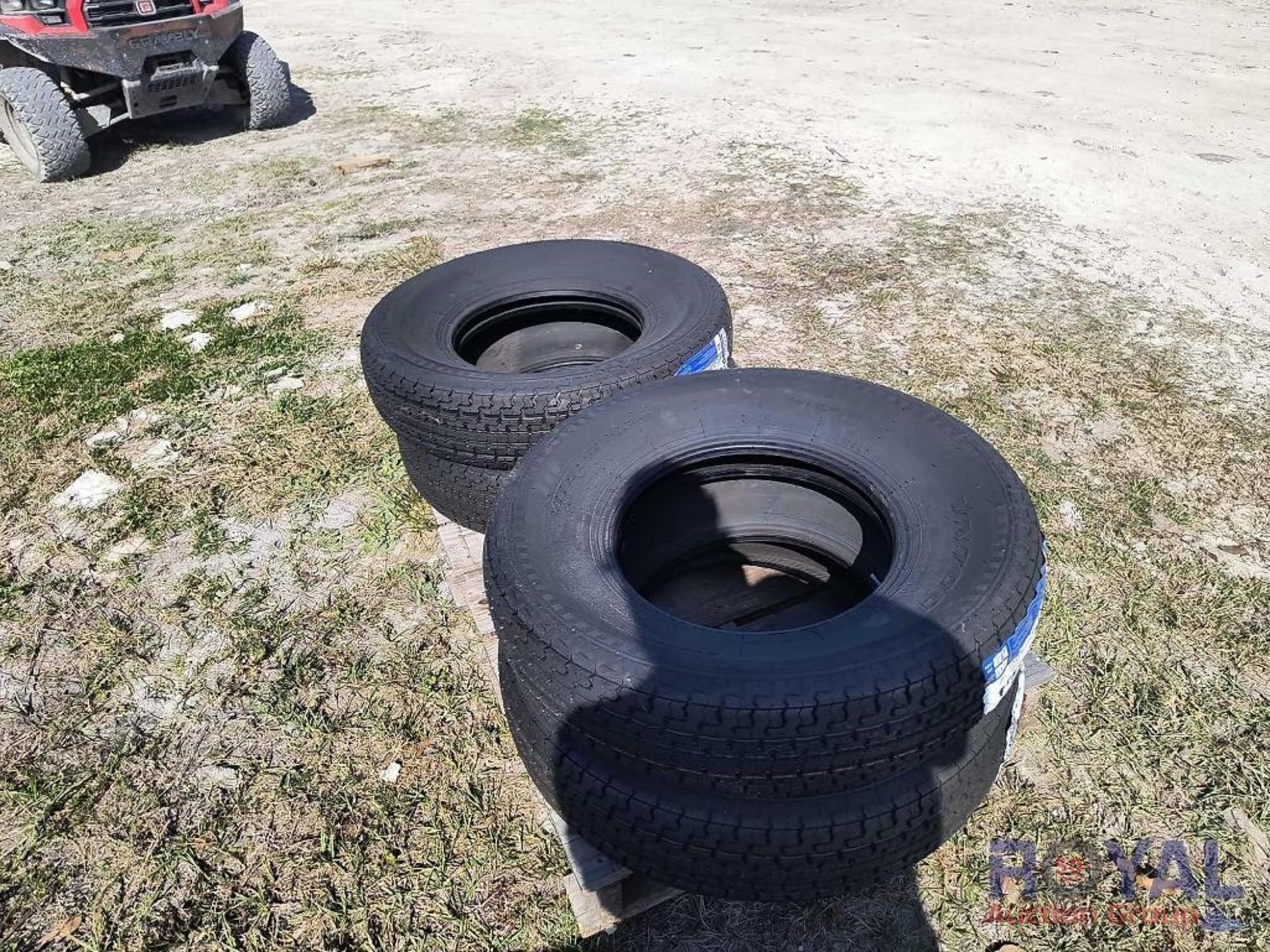 Lot Of 4 Unused ST235/80R16 Trailer Tires - Image 4 of 5