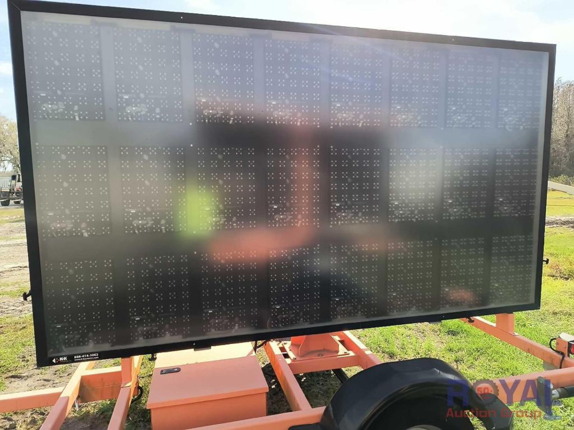 2018 K-K Solar Towable Message Board - Image 5 of 9