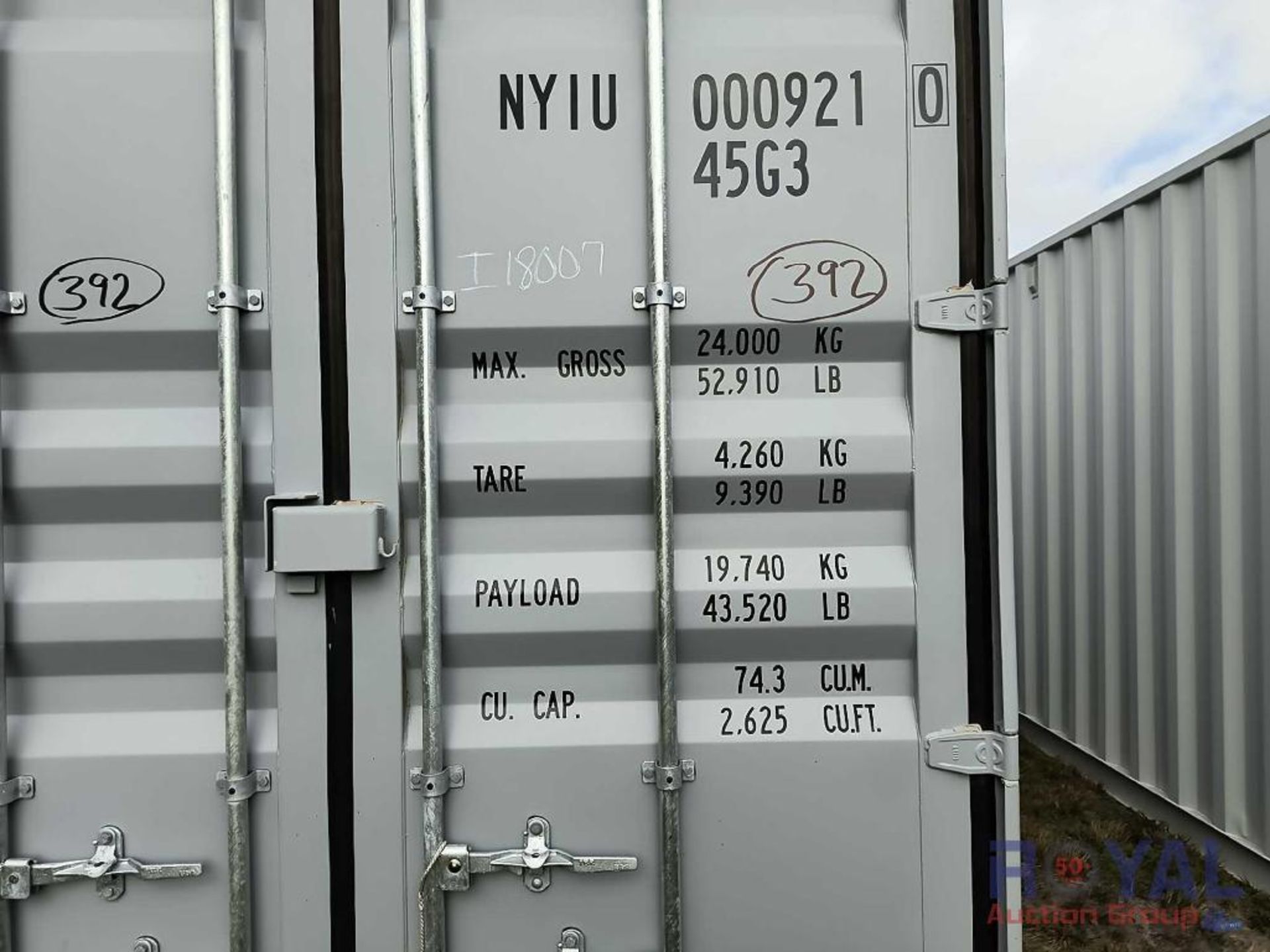 One Run 40ft Shipping Container - Image 5 of 7