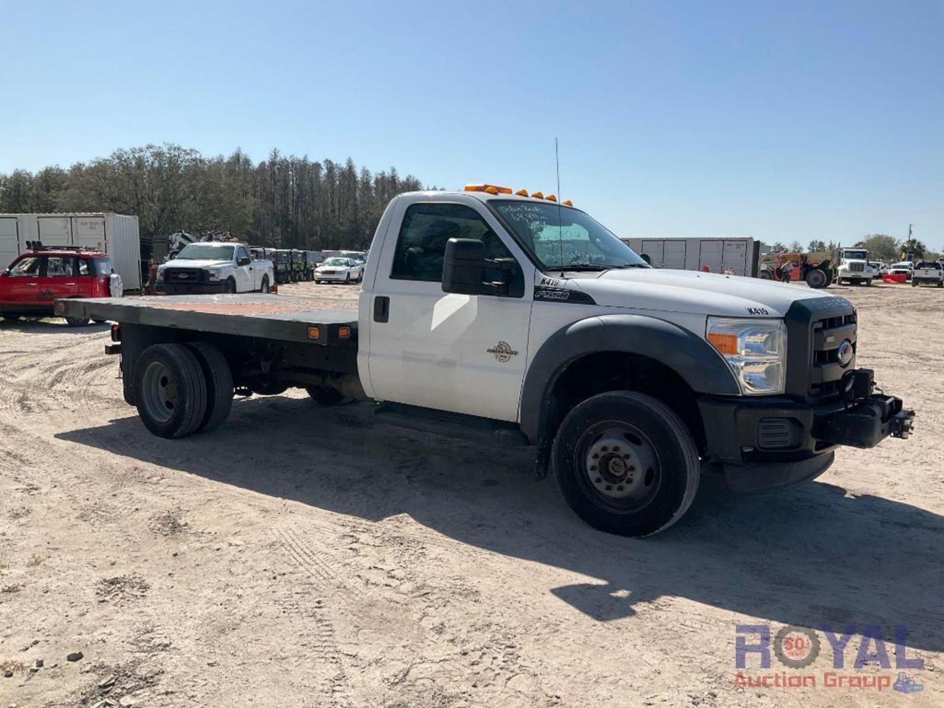 2014 Ford F-550 4x4 12FT Flatbed Truck - Bild 2 aus 28