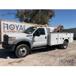 2012 Ford F550 Palfinger PC3800 Crane Service Truck