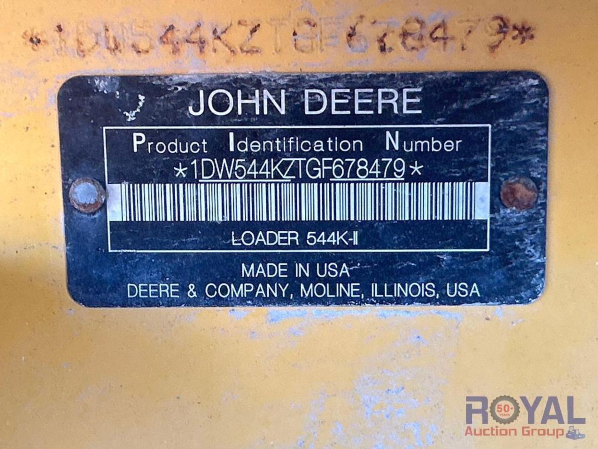2016 John Deere 544K-II Articulated Wheel Loader - Image 8 of 34