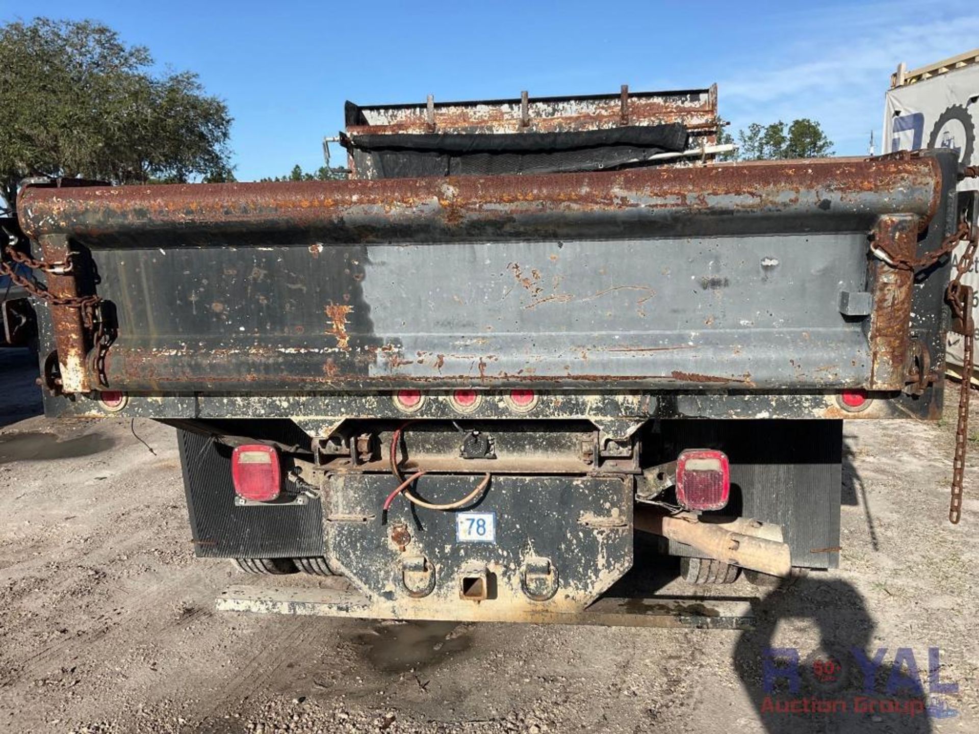 2008 Ford F450 4x4 Mason Dump Truck - Image 12 of 24