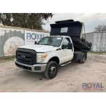 2015 Ford F350 4x4 Mason Dump Truck