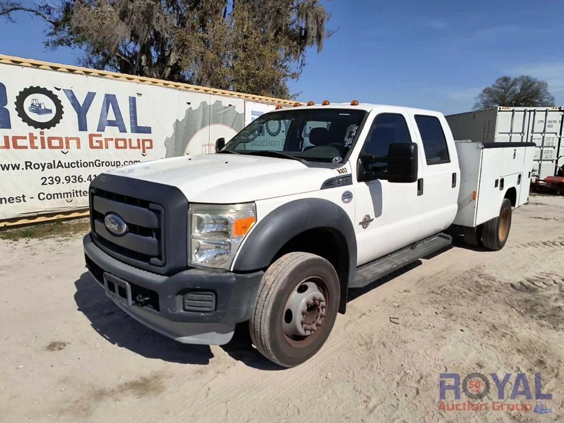 2014 Ford F550 Crew Cab Service Truck