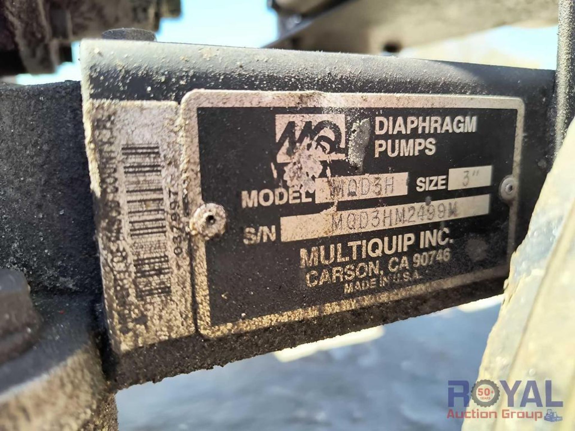 Multiquip MQD3H 3in Water Pump - Image 9 of 9