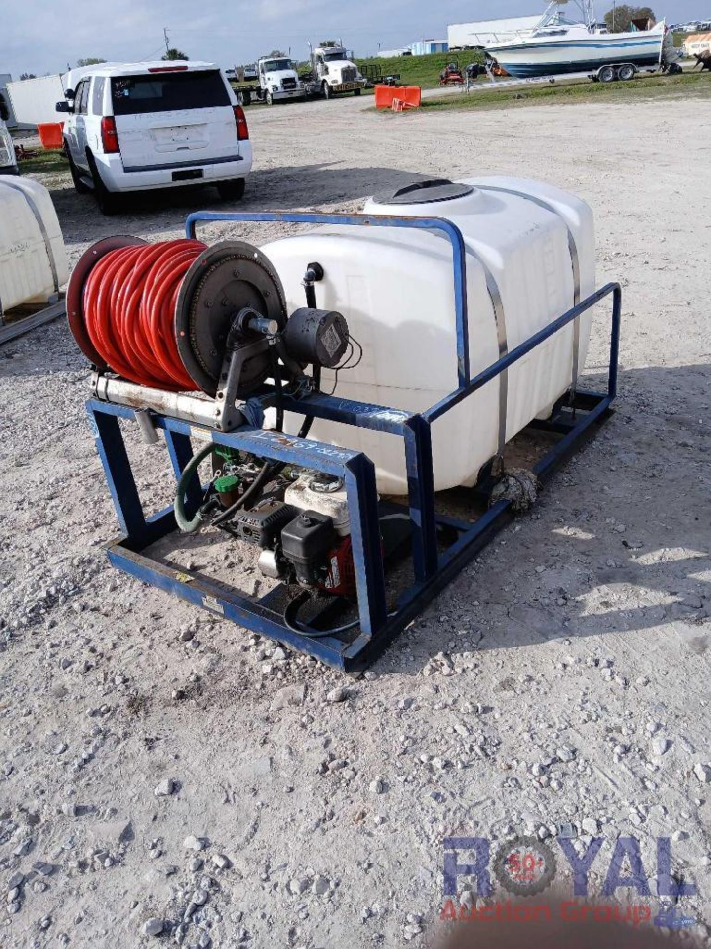 Pressure Washer With Tank