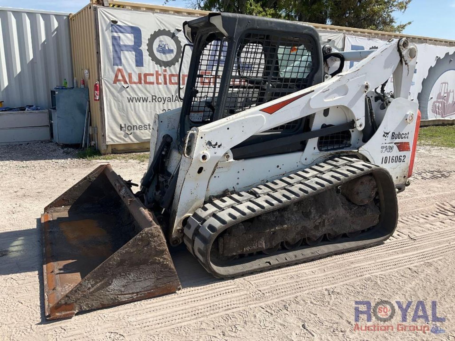 2017 Bobcat T740 Compact Track Loader Skid Steer